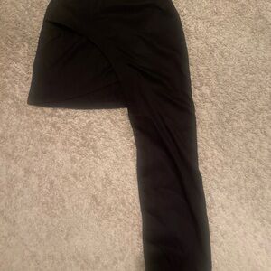 Bat Norton Black Asymmetrical Skirt